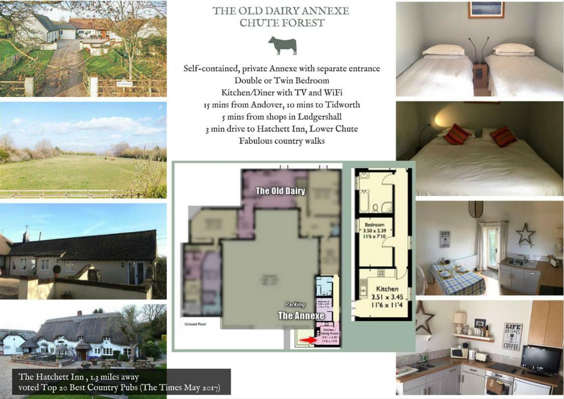 Apartamento The Old Dairy Andover Exterior foto